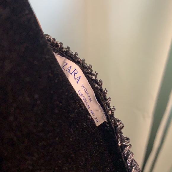 -ZARA METALLIC MESH TOP - - Picture 7 of 8